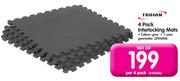 Trojan 4 Pack Interlocking Mats-Each
