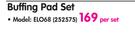  Electrolux Buffing Pad Set-Per Set