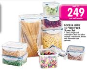 Lock & Lock 16 Piece Food Saver Set-Per Set