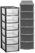 Big Jim 3 Drawer Storage Set-Per Set