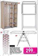 Home Double Rail Garment Rack-Each