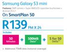 Samsung Galaxy S3 Mini-On SmartPlan 50