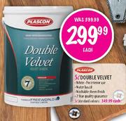 Plascon Double Velvet-5L Each