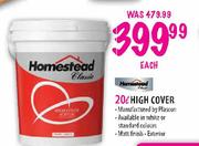 Homestead High Cover-20l Each