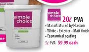 Simple Choice PVA-5L Each