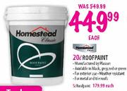  Homestead Roofpaint-5L Each
