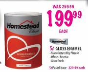 Homestead Gloss Enamel-5L Each