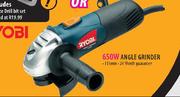 Ryobi Angle Grinder-650W