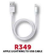 Apple Lightning To USB Cable