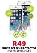 Muvit Screen Protector For Smartphones