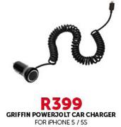 Griffin Powerjolt Car Charger For iPhone 5/5s