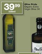 Olive Pride Organic Extra Virgin Olive Oil-500ml