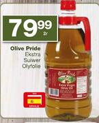 Olive Pride Ekstra Suiwer Olyfolie-2Ltr