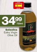 Soleoliva Extra Virgin Olive Oil-750ml