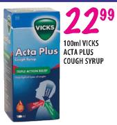Vicks Acta Plus Cough Syrup-100ml