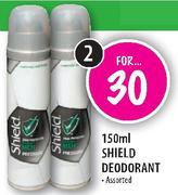 Shield Deodorant-2x150ml  