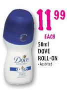 Dove Roll-On-50ml 