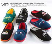 Men's Open back & Closed Back Rugby Slippers-Per pair
