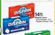 Disprin Tablets Regular Strength-24's per pack