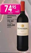 Diemersdal Merlot-Unit Price Per Case 
