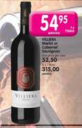 Villiera Merlot Or Cabernet Sauvignon-6 x 750ml 