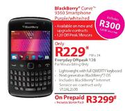 BlackBerry Curve 9360 Smartphone (Purple/White/Red)