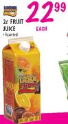 Lioui Fruit Juice Assorted-2ltr Each
