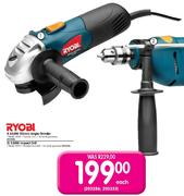 Ryobi 650W 115mm Angle Grinder-Each(G650)
