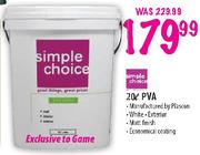 Simple Choice PVA-20L