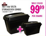 Big Jim Delta Storage Box Combo-30L + 60L Per Combo 
