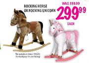 Rocking Horse or Rocking Unicorn-Each