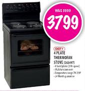Defy 4 Plate Thermofan Stove(DSS497)
