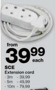 SCE Extension Cord-10m Each