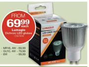 Lumaglo Dichroic LED Globes GU10-4W Each