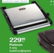 Platinum 4-Sny Toebroodjiepers