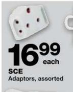 SCE Adaptors Assorted-Each