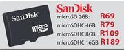 SanDisk microSD-2GB