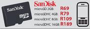 SanDisk microSDHC-16GB