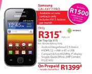 Samsung Galaxy Y Pro