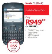 Nokia C3(Black)