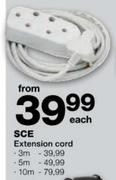 SCE Extension Cord-10m Each