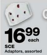 SCE Adaptors Assorted-Each