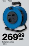 Extension Reel-25m Each