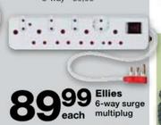 Ellies Surge Multiplug-6 Way Each