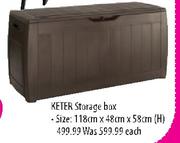 Keter Storage Box-118cmx48cmx58cm