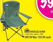 Camp Master Oversize Chair