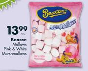 Beacon Mallows Pink & White Marshmallows-400g
