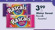 Mister Sweet Rascals Assorted-50g each