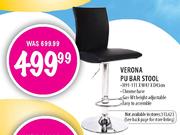 Verona PU Bar Stool