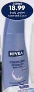 Nivea Body Lotion Assorted-250ml Each
